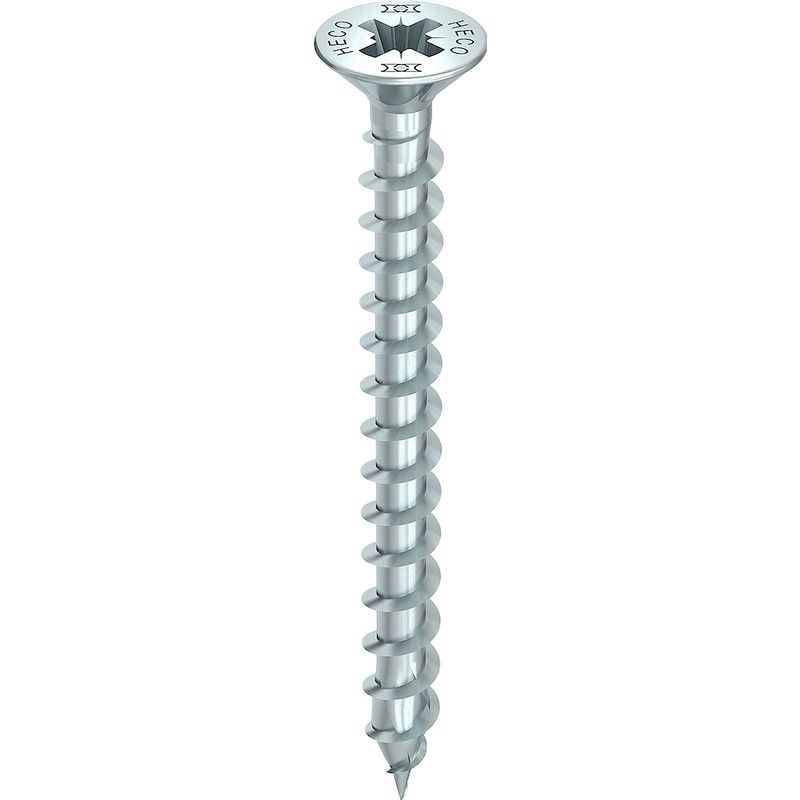 Heco Spaanplaatschroef TOPIX-Plus PK6x100VD PZ3 Verzinkt - 100 stuks