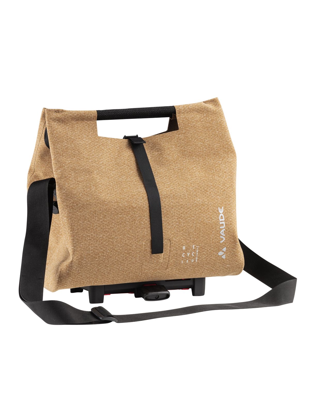 Sacoche de Porte-Bagages Vaude ReCycle Shopper 10L Vert Dusty Forest