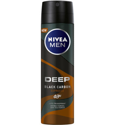 Nivea Men deodorant deep espresso spray (150ML)