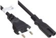 Good Alcasa P0370-S015 netsnoer Zwart 1,5 m