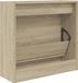 vidaXL Schoenenkast 60x21x57 cm Hout Sonoma eikenkleurig