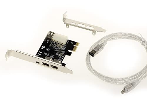 KALEA INFORMATIQUE ASMedia Carte contrôleur FireWire, 4pins + 2x 6pins