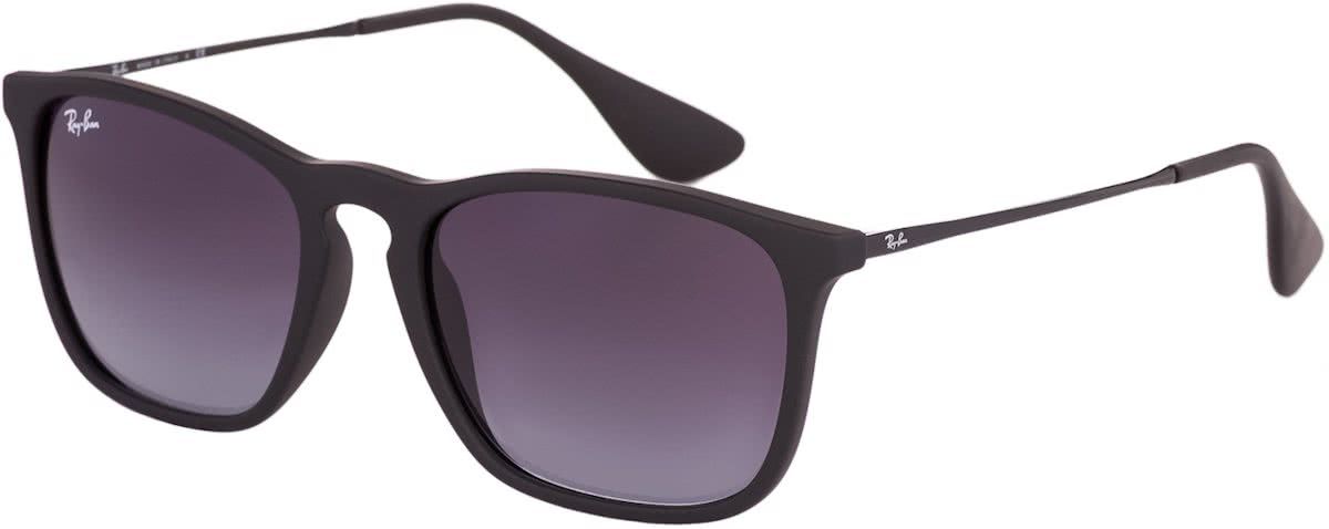 Ray-Ban RB4187 622/8G - Chris - zonnebril - Zwart / Grijs Gradiënt - 54mm
