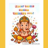 Happy Ganesh Festival Coloring Book for Kids Ages 3–6