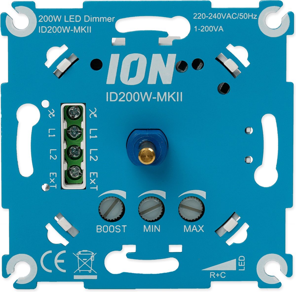 ION Industries LED Dimmer - Universeel - 200 W 200 W