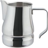 ILSA Évolution-melkkannetje voor cappuccino en latte stijl, roestvrij staal 18/10, 6 kopjes, inhoud 50 cl