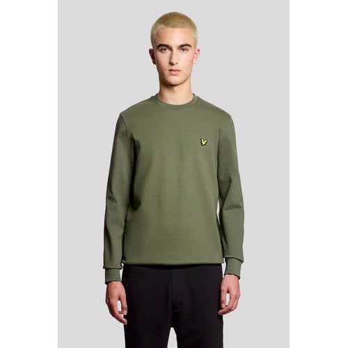 Lyle & Scott sweater olijfgroen
