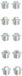KS Tools 430.1139 Olieaftapplug, buitenzeskant, 17mm, M26x1,5x16mm, 10 per pak
