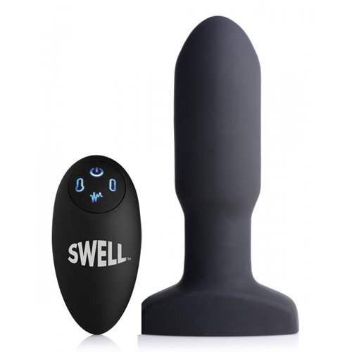 Swell Opblaasbare en Vibrerende Missile Buttplug