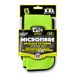 GS27 - Extreem droge microvezel - microvezeldoek voor auto - maat XXL (60 cm x 80 cm), groen