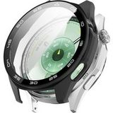 Techsuit Defense360 Pro Bezel hoes voor Huawei Watch GT 6 46mm, Zwart