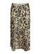 YAS Yaspella Hw Midi Skirt S. Noos Rok, Zwart//Aop: leo-print, S