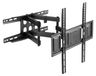 Xantron support mural extensible pivotant 32-75", ECO-DFM400, (jusqu'à 75 pouces, double bras)