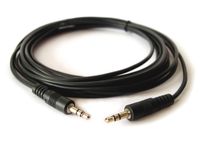 Kramer Electronics C-A35M/A35M-3 audiokabel 0,9 m 3.5mm Zwart