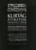 Ubertragungen György Kurtág Übertragungen von Machaut bis J. S. Bach Bladmuziek