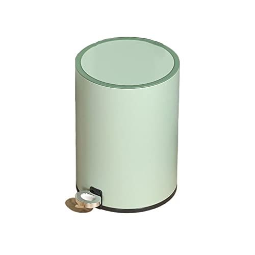 Poubelle vintage en métal martelé, poubelle multifonctionnelle pour la décoratio