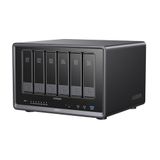 UGREEN NASync iDX6011 64GB 6-baai NAS met Uliya AI-assistent | Intel Core Ultra 5 125H, 64GB LPDDR5X, dubbele 10GbE, dubbele Thunderbolt 4, 2x M.2 NVMe, 8K HDMI