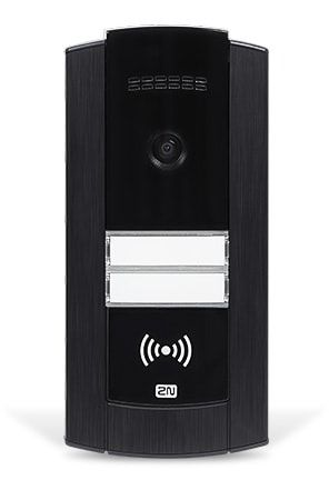 2N IP Base Intercom Systeem - Zwart - Bedraad & Draadloos - Buitenunit