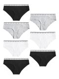 NEXT Dames Set van 7 katoenen slips met logo