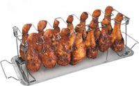 Grillx Kippenvleugelhouder - Kiphouder voor BBQ & Oven - RVS - Kamado BBQ Accesoires