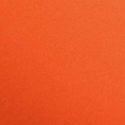 Clairefontaine 48055C verpakking (met 25 vellen tekenpapier Maya, DIN A3, 29,7 x 42 cm, 270 g, glad, ideaal voor droogtechniek en inlijsten) rood-oranje