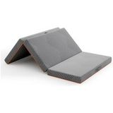 Matelas pliable 135x190x10cm mousse à mémoire de gel lit d'appoint
