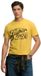 Superdry - Industry Worker Relaxed T-shirt - Heren - T-shirts - Daffodil Yellow - XXXL