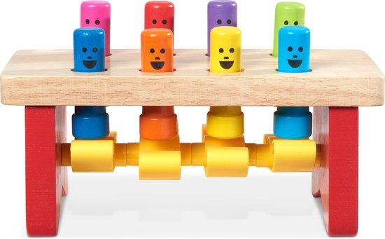 Melissa & Doug Deluxe Werkbank met hamer