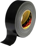 3M Premium textieltape 389, zwart, 100 mm x 50 m