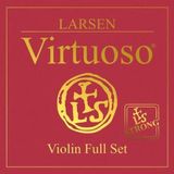 Larsen Virtuoso vioolsnaren set E staal (met kogeleinden), A aluminium en D+G zilver, sterk