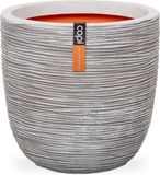 Capi Europe Bloempot bol Rib NL - 43x41 cm - Ivoor