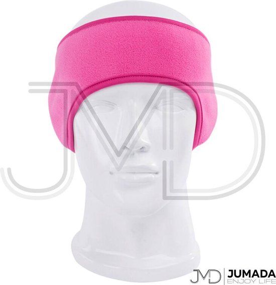 Fleece Oorwarmer - Hoofdband - Winter - One Size - Unisex - Roze