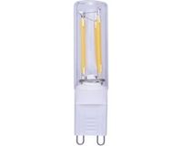Segula 55609 Lampe LED Label énergétique G (A - G) G9 culot à broche 1.5 W = 11 W Blanc chaud (Ø x L) 14 mm x 57 mm 1 pièce