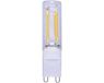 Segula 55609 Lampe LED Label énergétique G (A - G) G9 culot à broche 1.5 W = 11 W Blanc chaud (Ø x L) 14 mm x 57 mm 1 pièce