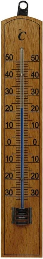 Talen Tools Buitenthermometer Hout - 20 cm