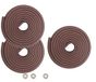 HIMRY® KXD7000 L-vormige randbescherming extra dik schuimkussen bruin 3 x 15 meter