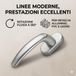 OEM STAR Raamkruk STAR, bronskleurig, 360°-mechanisme, geschikt voor aluminium/PVC