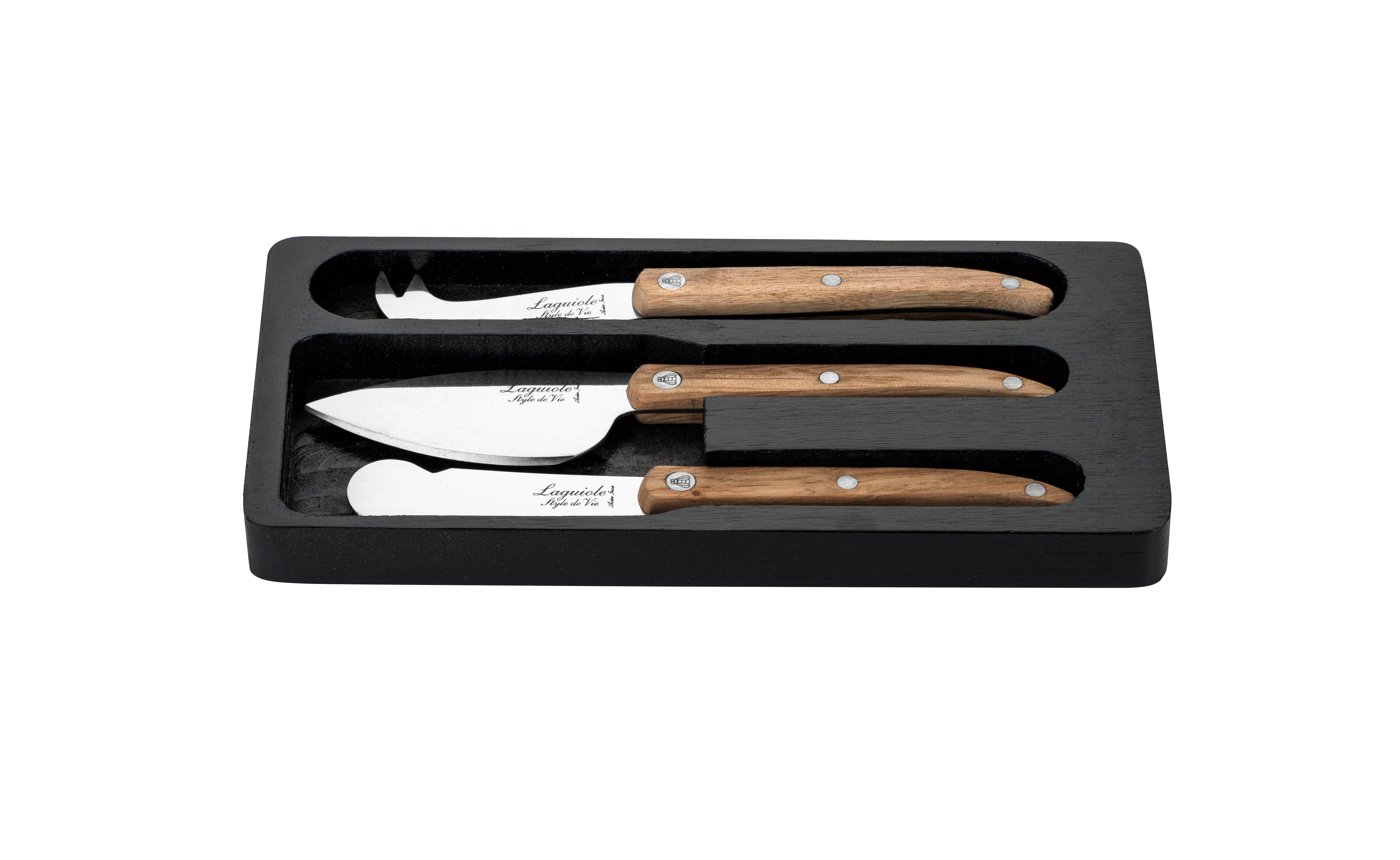 Laguiole Style de Vie Innovation Line Kaasmessen Eiken