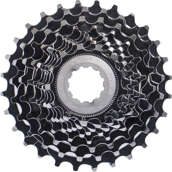XLC 9 Speed Cassette - Shimano 12-23T - Staal - Zilver