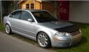 AutoStyle Motorkapsteenslaghoes passend voor Volkswagen Passat 3BG 2001-2004 zwart