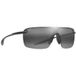 Maui Jim Palulu uniseks zonnebril, mat zwart