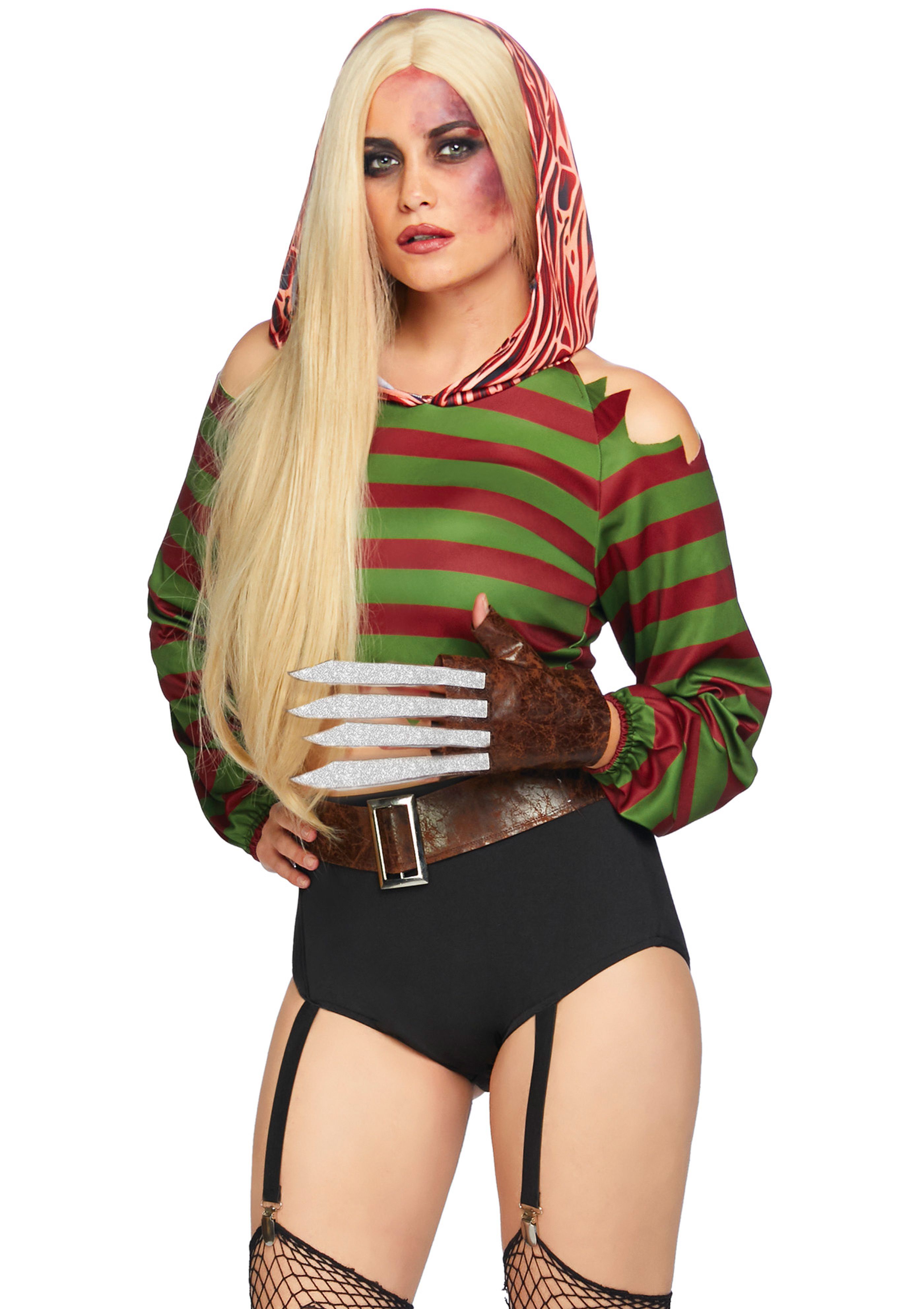Leg Avenue Freddie de Moordenaar Halloween kostuum - Polyester - EAN: 0714718544687