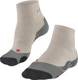 FALKE Heren Wandelsokken TK2 Explore Short M Sso Wol Functioneel Materiaal Anti-Blaren Dik 1 Paar, Beige Natural 4200, 44-45
