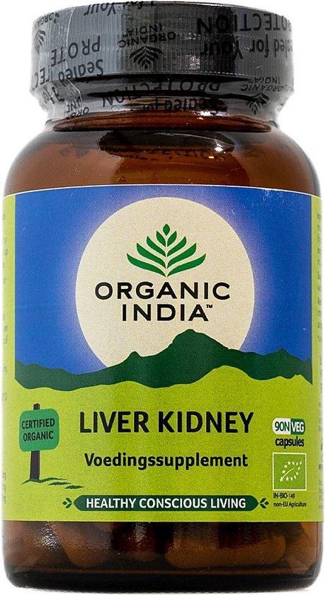 Liver Kidney 90 capsules 100% biologisch - Ayurveda4all
