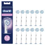Oral-B Sensitive Clean Opzetborstel, 12 Stuks