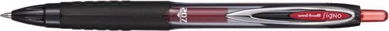 Uni-ball Signo eco 207E Gel Pen, Red, Medium Nib, 12-Pack