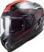 LS2 FF327 Challenger Carbon Casque intégral pliable brillant rouge - Taille S