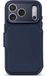 DECODED Leren Hoesje voor iPhone 18 Pro, Detachable Wallet - ECCO Leer - Blauw