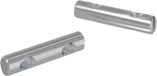 vidaXL Moer 2 stuks Verzinkt 60 x 12 mm IJzer