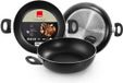 Ibili Honda 2 Handgrepen Ingewijd 30 Cm Frituren Pan Zilver